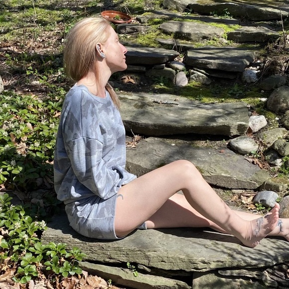 🛑NO OFFERS CLEARANCE🛑ONLY SMALL LEFT!! NWT! Comfy in Camo Short Set - Picture 3 of 5